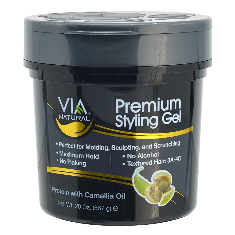 VIA NATURAL Premium Styling Gel [Protein & Camellia] – F&T Beauty Wigs