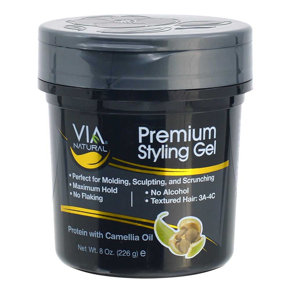 VIA NATURAL Premium Styling Gel [Protein & Camellia] – F&T Beauty Wigs