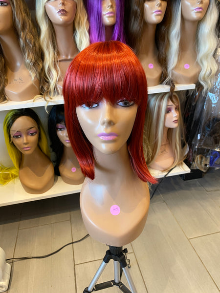 Full Head Wig with Bangs 
