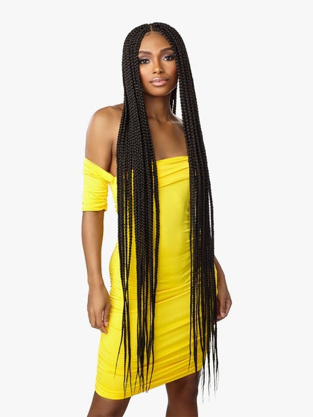 Cloud 9 4×4 Braided Lace Wig “Box Braid X-Large 50”