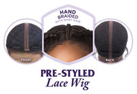 CLOUD 9 LACE WIG “BOHEMIAN DUTCH BRAID”