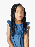 3x Kids Ruwa Pre-Stretched Braid 12