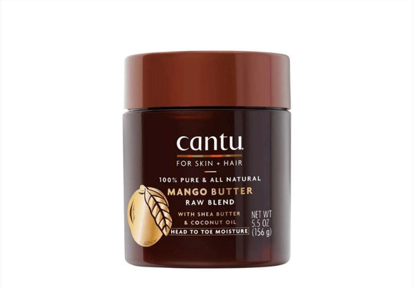 Cantu Skin Therapy 100% Pure & All Natural Raw Blend Mango Butter 5.5Oz