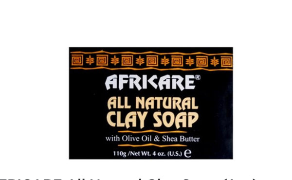 AFRICARE All Natural Clay Soap