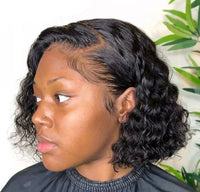 12”Lace Front Human Hair Wig