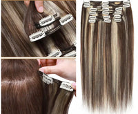 22” 100% Human Hair Clip-in Extension