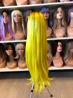 Vivian: 30” Yellow Straight Lace Front Wig