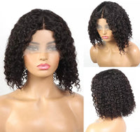 12”Lace Front Human Hair Wig