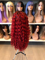 30 Inches Lace Front Heat Resistant Wig