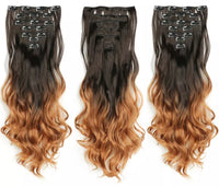 22 pInches Wavy Clip in Extensions