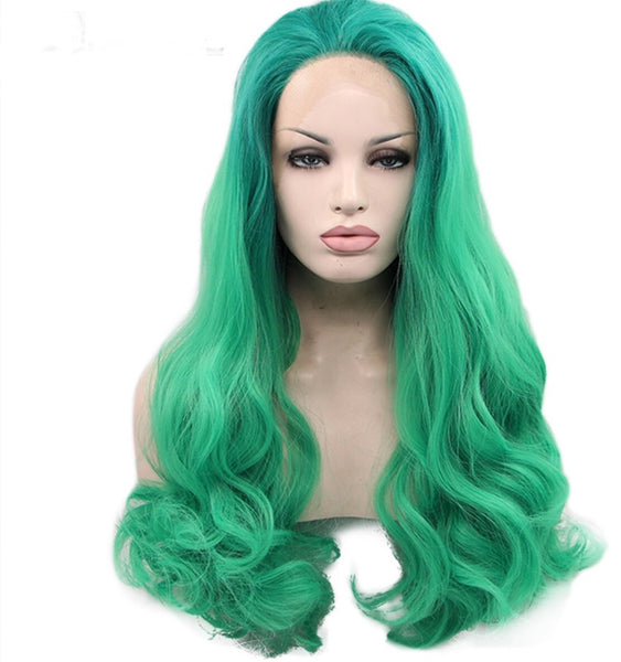 ANGELA- 30" Wavy Lace Front Wig #4