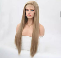 Cecilia: 28” Long Straight Lace Front Wig