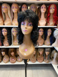 18 Inch  Full Head Heat Resistant Wig Bangs