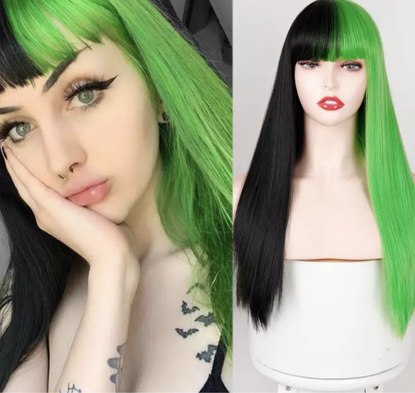 Juniper: 28" Long Full Head Wig with Bangs