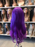 EMERY: 30” Purple Lace Front Wig