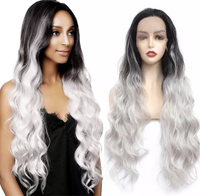 30" Long Wavy Lace Front Wig