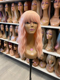 Full Head wig with Bangs