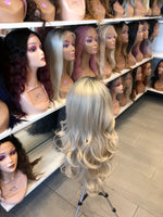 22"Long Free Part Lace Front Wig