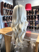 22"Long Free Part Lace Front Wig