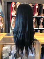 26” Lace Front Kinky Straight Wig