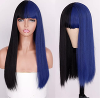 Maeve: 22” Long Full Head Wig with Bangs