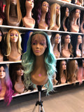 Elsie: 28"Long Straight Lace Front Wig #2