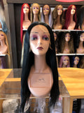 26” Lace Front Kinky Straight Wig