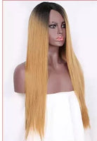 Peyton: 30” Brown Straight Lace Front Wig #7