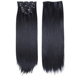 22 Inches Black Clip-in Extensions