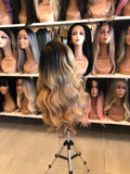 Lucia: 24" Long Wavy Lace Front Wig