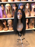 AUTUMN: 30”Black Lace Front Kinky Wig# 3