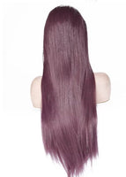 JADE: 30” Purple Straight Lace Front Wig