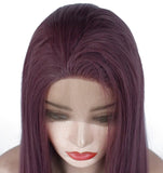 JADE: 30” Purple Straight Lace Front Wig