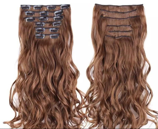 24 Inches Curly Clip-in Extensions