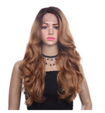 SAMANTHA: 30” Brown Wave Lace Front Wig