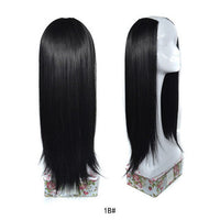 24” Straight Half Wig